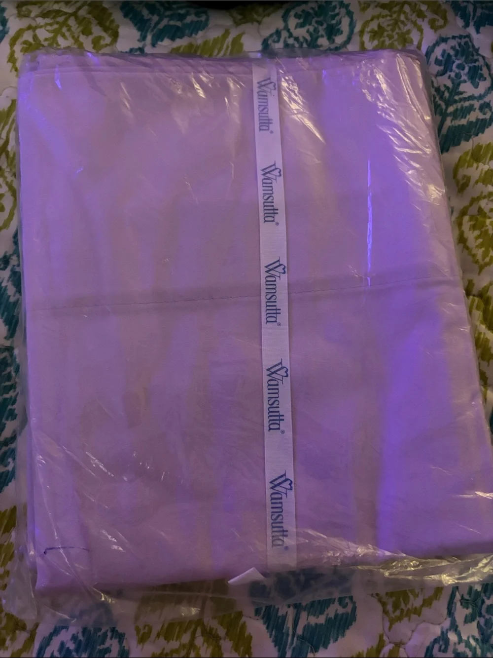 NWT Wamsutta Lavender Percale Pillowcases - Set of Two